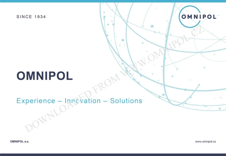 Prezentace společnosti OMNIPOL (AJ verze)