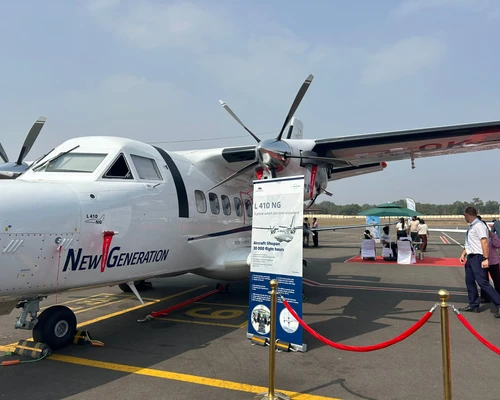 L 410 NG Showcased at Wings India 2026