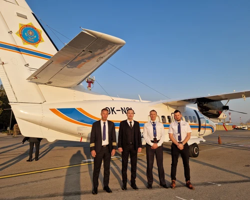 Třetí letoun L 410 NG je v Kazachstánu!