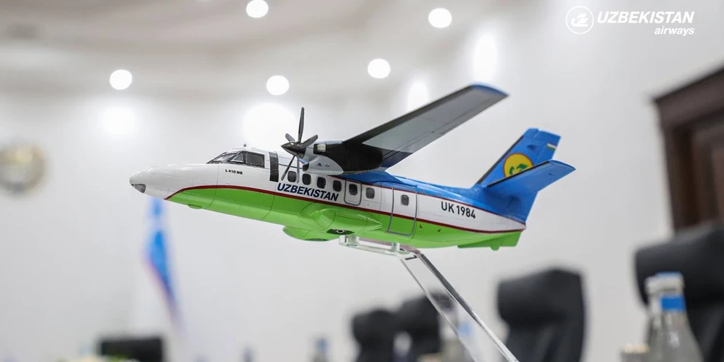 Společnost OMNIPOL podepsala smlouvu s Uzbekistan Airways o prodeji letounů L 410 UVP-E20