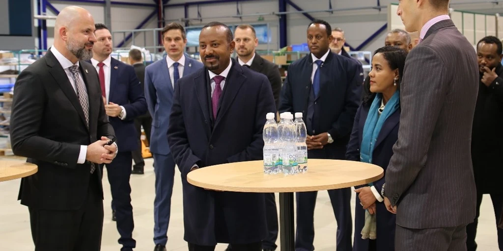 Ministr obrany Etiopie na návštěvě ve skupině OMNIPOL